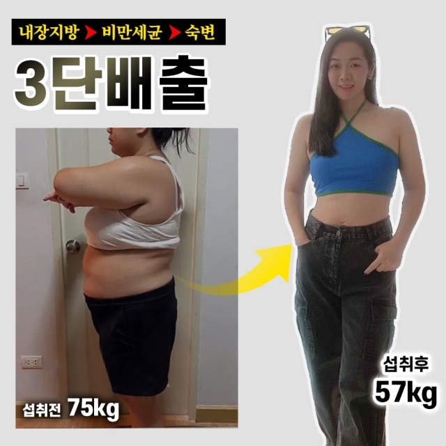3주완성! 쏙빠지는 비만균3단배출 플럼슈퍼바이오틱스