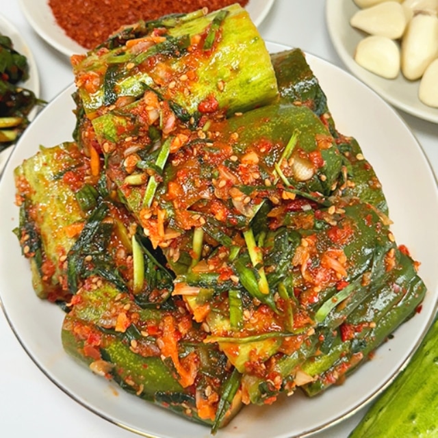 전재료 국내산! 30년 전통 오이소박이 1kg