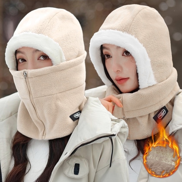 한파킬러넥후드모자