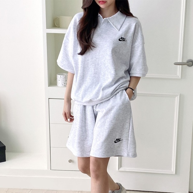 깔끔핏 로고 카라세트