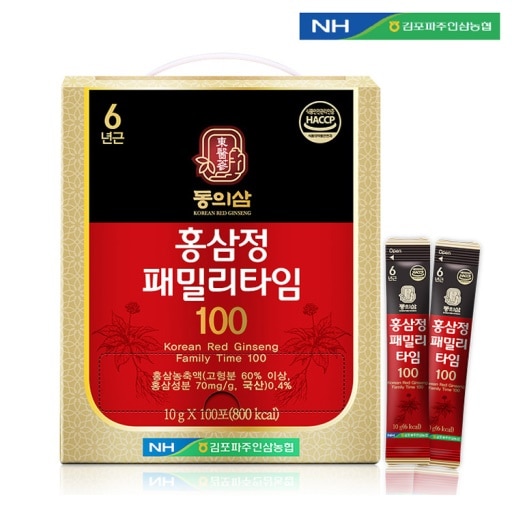 동의삼 홍삼정 패밀리타임 100포